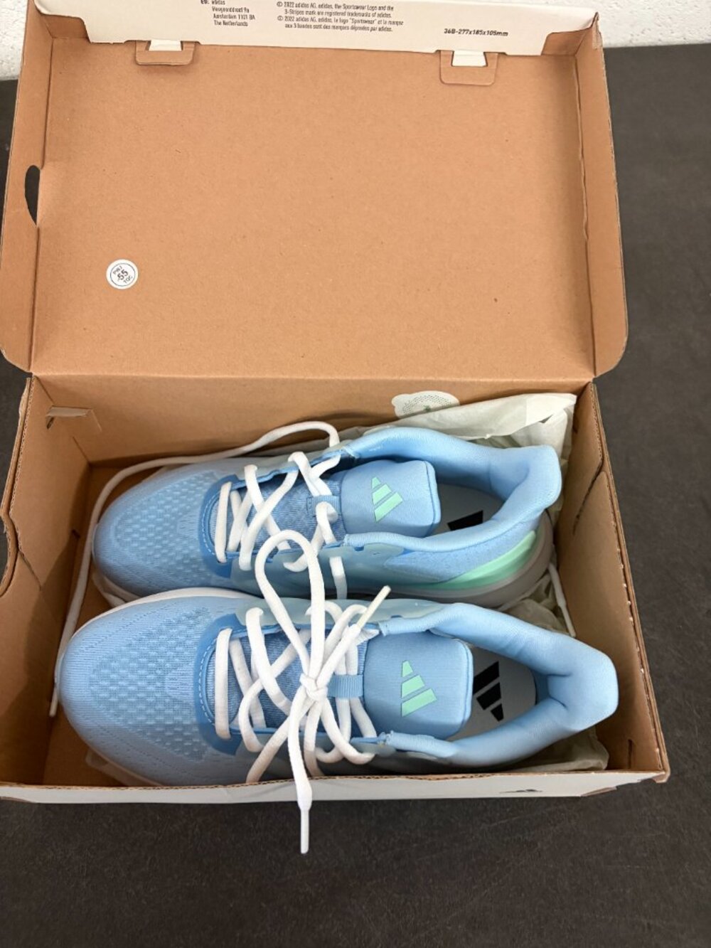 Adidas Ultrarun 5 J IF4140 Women Size 3.5